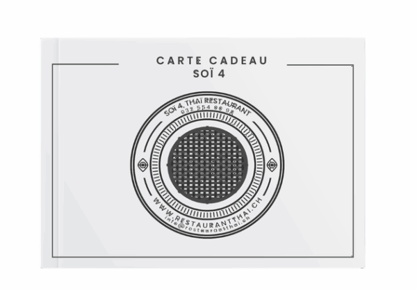 Gift Card - Paiement en ligne et impression immédiate
